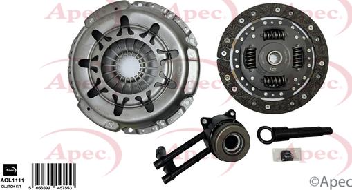 APEC ACL1111 - Комплект зчеплення autocars.com.ua
