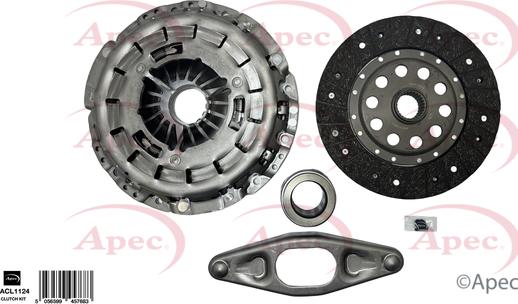 APEC ACL1124 - Комплект зчеплення autocars.com.ua