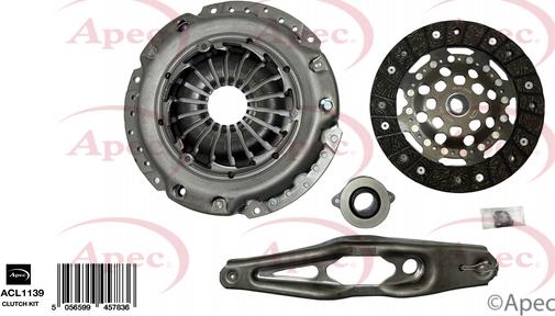 APEC ACL1139 - Комплект зчеплення autocars.com.ua