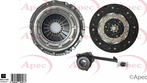 APEC ACL1153 - Комплект зчеплення autocars.com.ua
