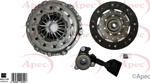APEC ACL1155 - Комплект зчеплення autocars.com.ua