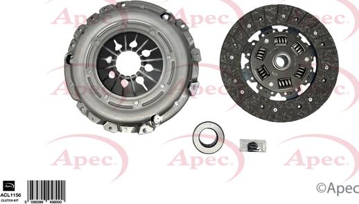 APEC ACL1156 - Комплект зчеплення autocars.com.ua