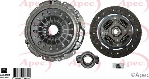 APEC ACL1169 - Комплект зчеплення autocars.com.ua