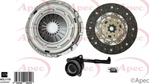 APEC ACL1178 - Комплект зчеплення autocars.com.ua