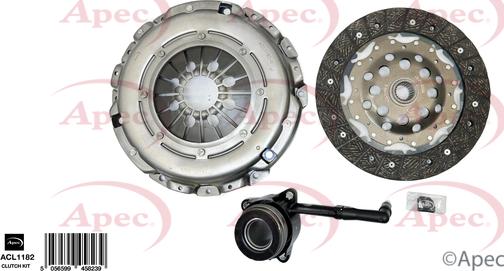 APEC ACL1182 - Комплект зчеплення autocars.com.ua
