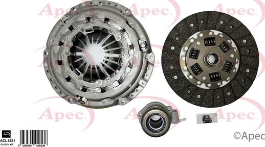 APEC ACL1221 - Комплект зчеплення autocars.com.ua