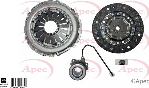APEC ACL1229 - Комплект зчеплення autocars.com.ua