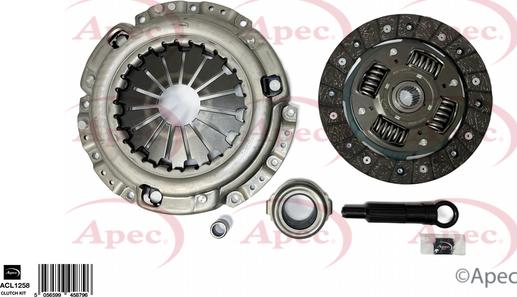 APEC ACL1258 - Комплект зчеплення autocars.com.ua