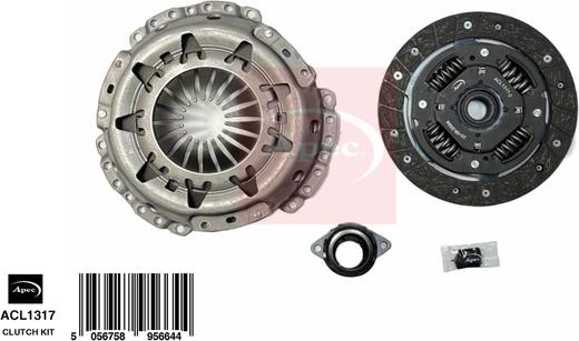APEC ACL1317 - Комплект зчеплення autocars.com.ua