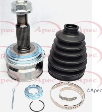 APEC ACV1208 - Шарнір, ШРУС, приводний вал autocars.com.ua