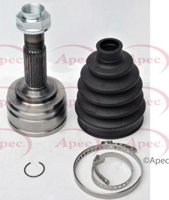 APEC ACV1274 - Шарнір, ШРУС, приводний вал autocars.com.ua