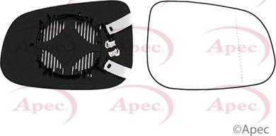 APEC AMG2214 - Дзеркальне скло, зовнішнє дзеркало autocars.com.ua