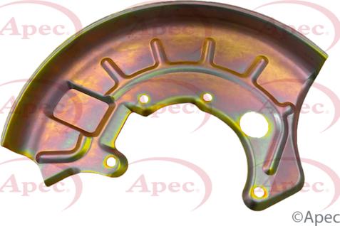 APEC ASG1037 - Відбивач, диск гальмівного механізму autocars.com.ua
