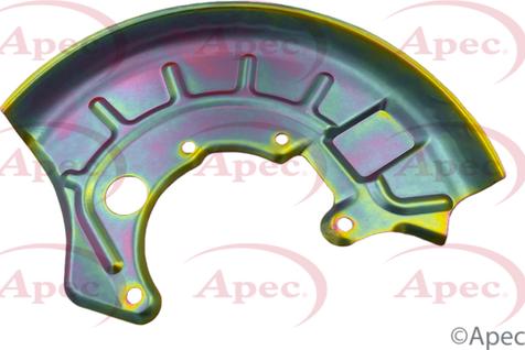 APEC ASG1038 - Відбивач, диск гальмівного механізму autocars.com.ua