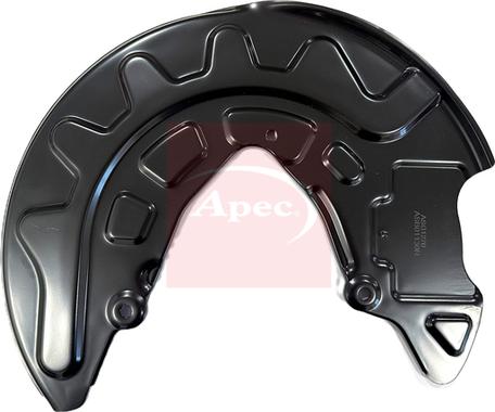 APEC ASG1270 - Відбивач, диск гальмівного механізму autocars.com.ua