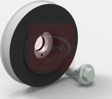 APEC ATV1001 - Ремінний шків, колінчастий вал autocars.com.ua