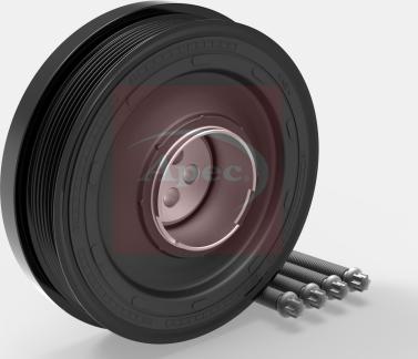 APEC ATV1009 - Ремінний шків, колінчастий вал autocars.com.ua