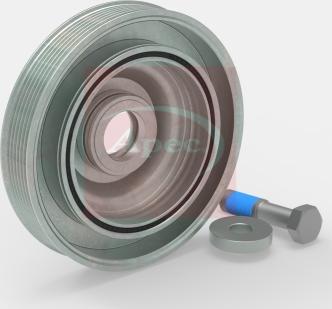 APEC ATV1014 - Ремінний шків, колінчастий вал autocars.com.ua