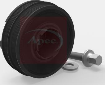 APEC ATV1028 - Ремінний шків, колінчастий вал autocars.com.ua