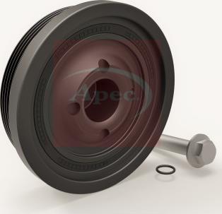 APEC ATV1031 - Ремінний шків, колінчастий вал autocars.com.ua