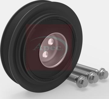 APEC ATV1035 - Ремінний шків, колінчастий вал autocars.com.ua