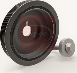 APEC ATV1047 - Ремінний шків, колінчастий вал autocars.com.ua