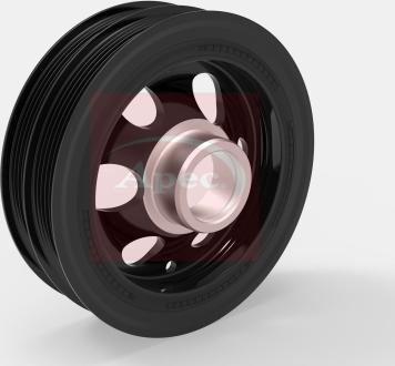 APEC ATV1079 - Ремінний шків, колінчастий вал autocars.com.ua