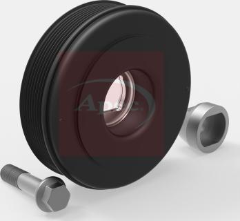 APEC ATV1081 - Ремінний шків, колінчастий вал autocars.com.ua