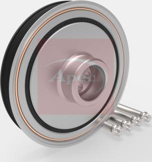 APEC ATV1082 - Ремінний шків, колінчастий вал autocars.com.ua