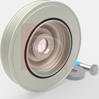 APEC ATV1085 - Ремінний шків, колінчастий вал autocars.com.ua