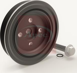 APEC ATV1095 - Ремінний шків, колінчастий вал autocars.com.ua