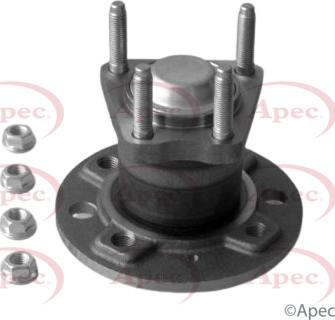APEC AWB1043 - Комплект підшипника маточини колеса autocars.com.ua