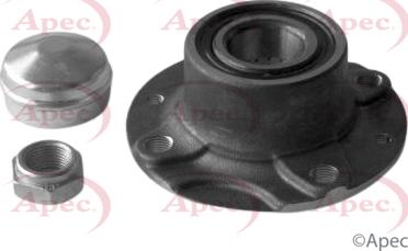 APEC AWB1091 - Комплект підшипника маточини колеса autocars.com.ua