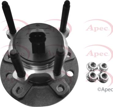 APEC AWB1114 - Комплект підшипника маточини колеса autocars.com.ua