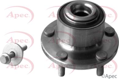APEC AWB1158 - Комплект підшипника маточини колеса autocars.com.ua