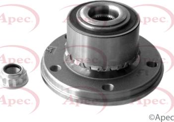 APEC AWB1177 - Комплект підшипника маточини колеса autocars.com.ua
