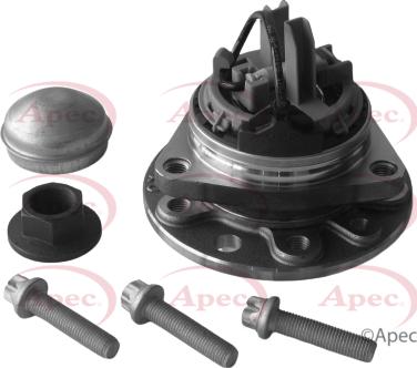 APEC AWB1280 - Комплект підшипника маточини колеса autocars.com.ua