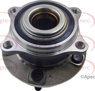 APEC AWB1329 - Комплект підшипника маточини колеса autocars.com.ua