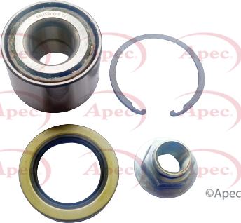 APEC AWB1536 - Комплект підшипника маточини колеса autocars.com.ua
