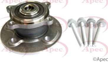 APEC AWB1767 - Комплект підшипника маточини колеса autocars.com.ua