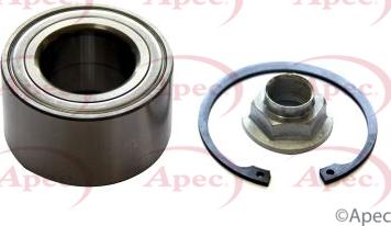 APEC AWB1783 - Комплект підшипника маточини колеса autocars.com.ua