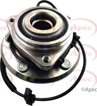 APEC AWB1825 - Комплект підшипника маточини колеса autocars.com.ua