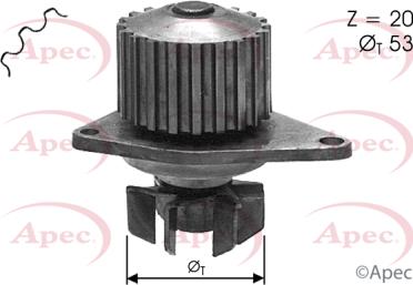 APEC AWP1130 - Водяний насос autocars.com.ua