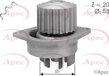 APEC AWP1131 - Водяний насос autocars.com.ua