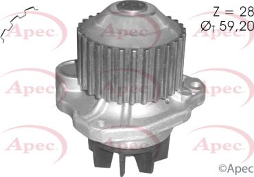APEC AWP1139 - Водяний насос autocars.com.ua