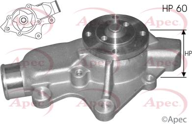 APEC AWP1271 - Водяний насос autocars.com.ua