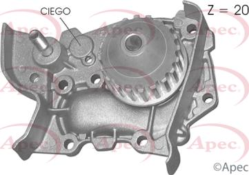 APEC AWP1442 - Водяний насос autocars.com.ua
