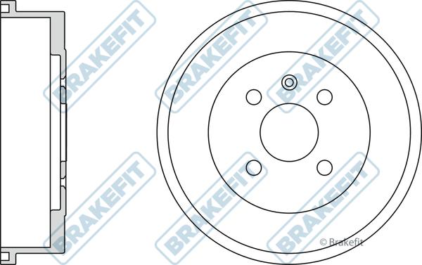 APEC BDR9006 - Гальмівний барабан autocars.com.ua