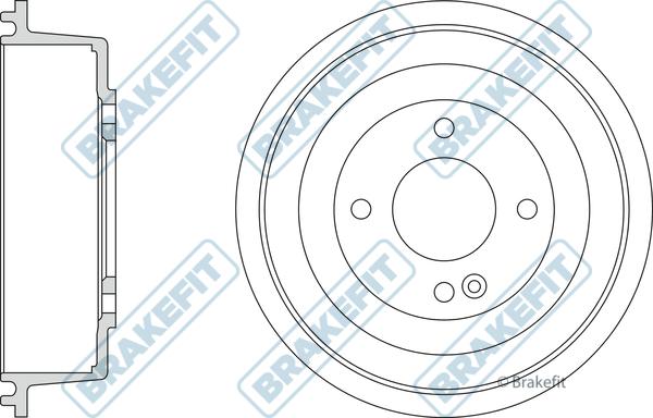 APEC BDR9048 - Гальмівний барабан autocars.com.ua