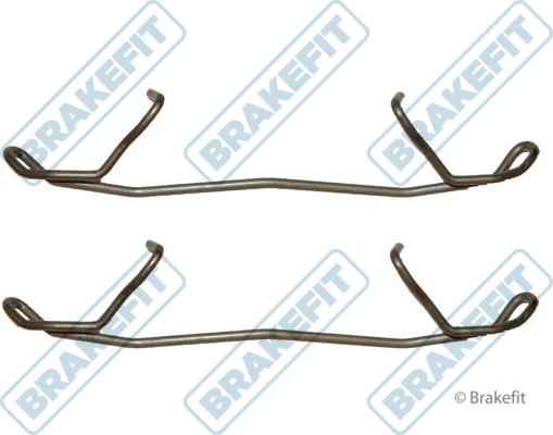 APEC BKT1017 - Комплектуючі, колодки дискового гальма autocars.com.ua